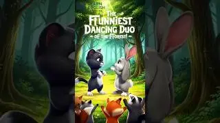 English Short Story &ndash; The Dancing Cat and Rabbit | Learn English with Story #dance #viralshorts