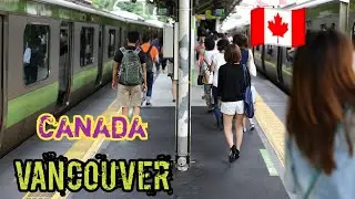 🇨🇦driving in Coquitlam via lafarge SkyTrain stationਵੈਨਕੂਵਰ ਕੈਨੇਡਾ🇨🇦#aysandhu#
