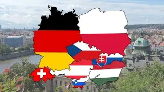 Central Europe - Flag Map Speedpaint
