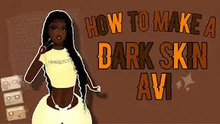 HOW TO MAKE A CUTE DARKSKIN AVI 🤎 | IMVU GAMEPLAY