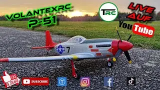 Thrun RC Live - Fliegen mit der P-51 von VolantexRC / Banggood #banggood1111sale