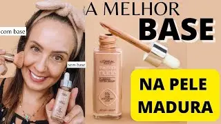 BASE TRUE MATCH NUDE LOREAL PERFEITA NA PELE MADURA