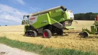 2 Claas Lexion 670  TerraTrack