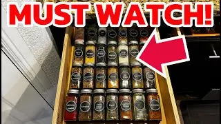 SpaceAid Spice Drawer Organizer With 28 Spice Jars 386 Spice Labels (My Honest Opinion)