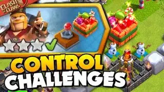 Easily 3 Star Controllable Heroes Challenges | Clash of Clans