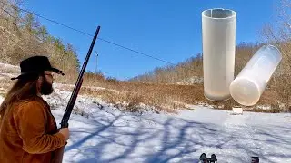 10 Gauge Buckshot With BPD-10 Wad Range Testing