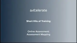 Online Assessment Series Ep.5 - Assessment Mapping