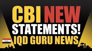 Iraqi Dinar Guru News: New CBI Statements Stir Major Debate on Exchange Rate Stability! 🔍 🏦 RV News
