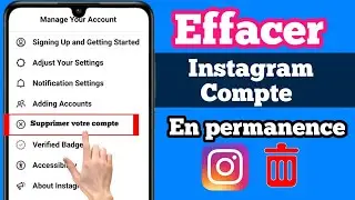 Comment supprimer d&eacute;finitivement un compte Instagram (nouvelle mise &agrave; jour)