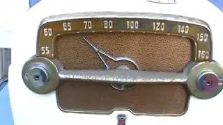 1953 Crosley aa5 tube radio