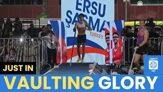 Ersu Sasma&rsquo;s Stunning Pole Vault