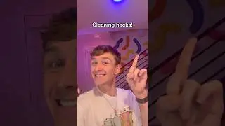 DO THIS WHEN YOU CLEAN🥰 w Carter Kench #shorts