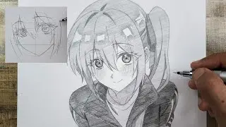How to draw Shikimori san for beginners | Kawaii dake ja nai shikimori-san |