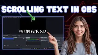 How To Make Scrolling Text On OBS | Easy Tutorial (2026)
