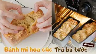 C&Aacute;CH L&Agrave;M B&Aacute;NH M&Igrave; HOA C&Uacute;C vị Cam Tr&agrave; b&aacute; tước - KH&Ocirc;NG NHỒI - d&ugrave;ng NỒI CHI&Ecirc;N KH&Ocirc;NG DẦU