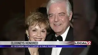 KET honors Clooneys for their support of public television