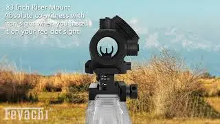 Feyachi TRM10 Adjustable Height Picatinny Riser Mount