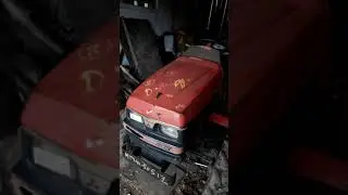 Японский мини трактор с владивастока mitsubishi mt240)))