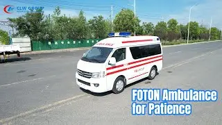 FOTON AWD 4X4 All Wheel Drive Transit Patience Ambulance Vehicle Negative Pressure Chamber Available