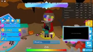 My first time playing Bubble Gum Simulator
