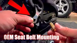 S2000 OEM Seat Belt Mounting For Race Bucket Seat (PCI Rails)