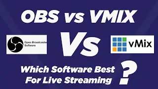 OBS vs Vmix || which Software Best For Live Streaming .