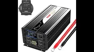Xijia 6000 watt Pure Sine Inverter 12V-120V Review - Pros & Cons - 6000 watt pure sine wave inverte