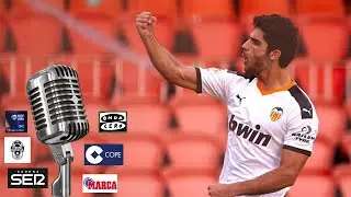Audio radios del golazo de Guedes vs Osasuna 📻