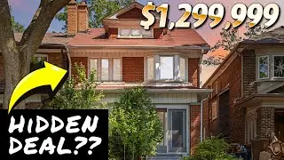 Tour the Cheapest Detached House for sale in Bloor West Village, 57 Evans Ave #torontorealestate