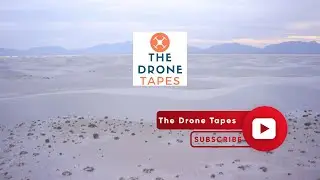 White sand desert | Free drone video