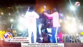Jahmiel - Live In The Gambia Performance with High Energy