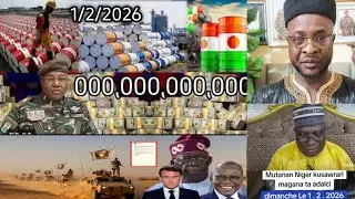 Niger 🇳🇪+🇫🇷 Sabon labari mai dadi Yanzu-Yanzu ya kamata duk wani talakan KASAR🇳🇪 ya saurara 1/2/2026