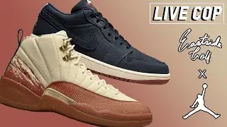 LIVE COP: Eastside Golf x Air Jordan 12 & 1 Low + Apparel Collection + Raffles Jordan 1 Lost & Found