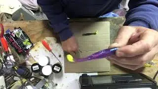 Adding Glass Rattles To Saltwater Soft Plastic Baits