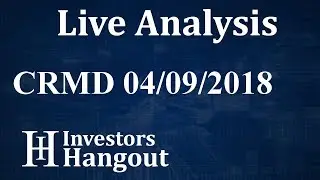 CRMD Stock CorMedix Inc. Live Analysis 04-09-2018