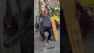 Unboxing of my new 7070 Bat, Grey Karan Ambala edition@karanambalavlogs5453 #cricketbat