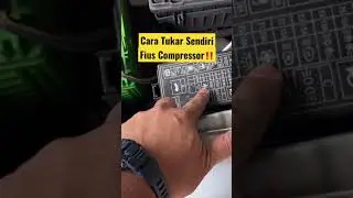 Cara tukar sendiri fius compressor aircond‼️🤝