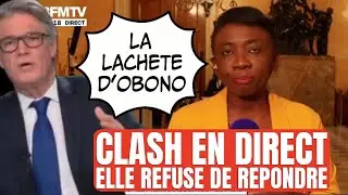Clash en direct pour Daniele Obono qui refuse de r&eacute;pondre aux journalistes qui s'emportent