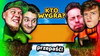 PRZECIĄGANIE DESKI NAD PRZEPAŚCIĄ! - Gang Beasts | SzymeQ, Yoshihito, Zły Maciek