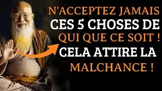 5  choses à ne jamais acheter ou recevoir