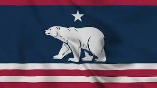 American Greenland Flag Waving 4K | Greenland US Territory Flag Animation (unofficial)