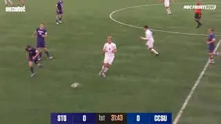 Stonehill Skyhawks vs Central Connecticut Blue Devils 2022.10.23 / NCAA Soccer Men`s