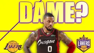 Damian Lillard to the Lakers? NBA twitter Reaction. Damian Lillard's Response #lebron #Dame #twitter