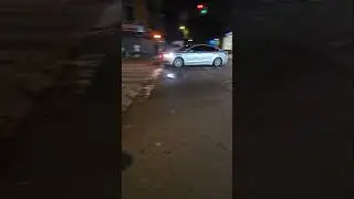 Unmarked NYPD Ford Responding On West Fordham Road With Rumblers In University Heights, The Bronx