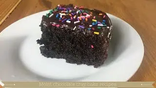 Chocolate tray bake : Tray bakes