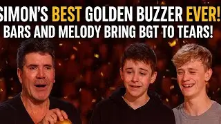 Simon&rsquo;s BEST Golden Buzzer EVER! Bars and Melody Make BGT History and Bring Everyone to Tears
