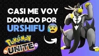 Casi me doma un Urshifu en Pokémon Unite.