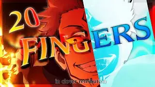 FUGA IN ROBLOX! 20 FINGERS RYOMEN DIVINE RESTRICTION BUILD | Clover Retribution