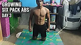 6 Pack Abs in 3 Days? My Realistic Transformation (Day 1-3) 30 days challenge 