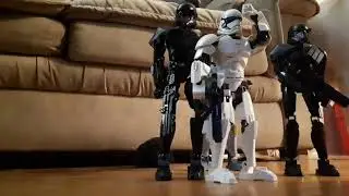 boba fett kills stormtroopers (lego star wars buildable figures stop motion